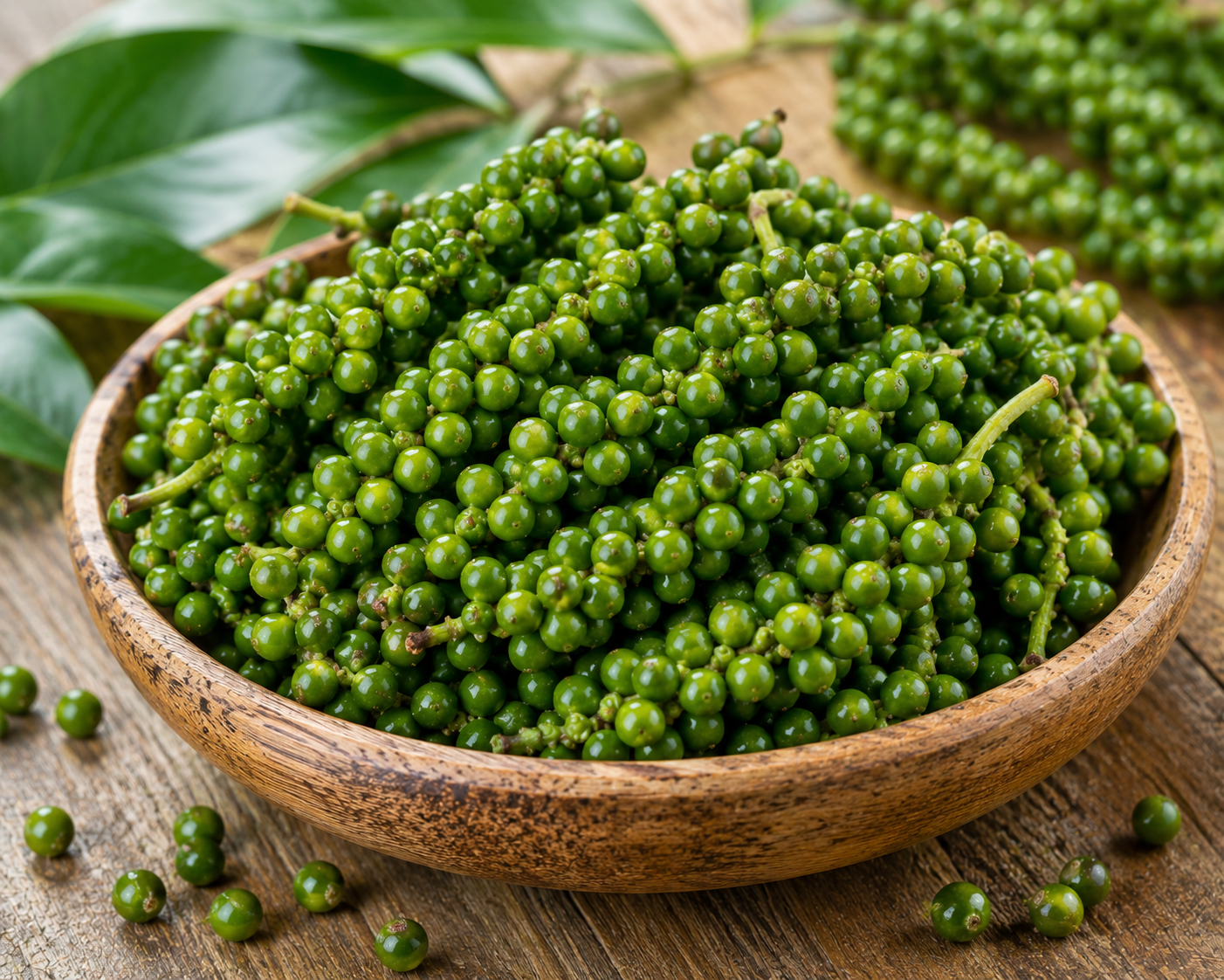 Fresh Green Pepper Corn Supplier and Exporter in India - Deep Vegetables Company