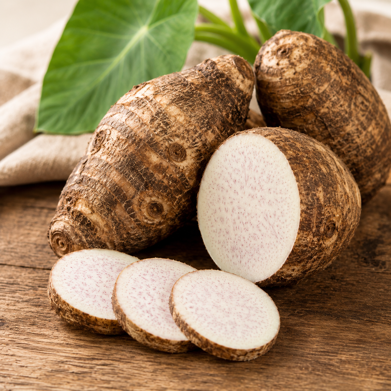 Fresh Taro Root Supplier and Exporter in India - Deep Vegetables Company